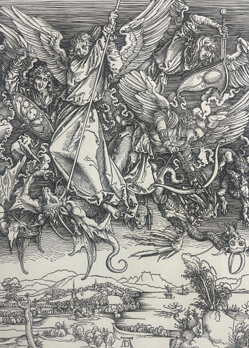 albrecht_dürer_saint_michel_combattant_le_dragon_1498_fac-similes_1900