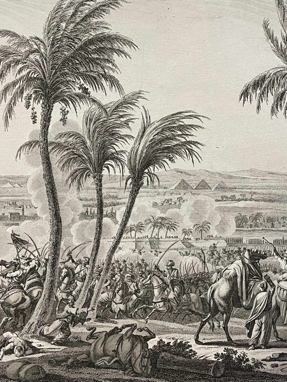 egypte_bataille_des_pyramides_1798_napoleon_bonaparte_dapres_swebach_1850
