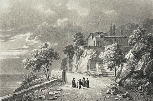 salernes_couvent_dominicaines_notre_dame_de_clarte_lithographie_de_1837_france