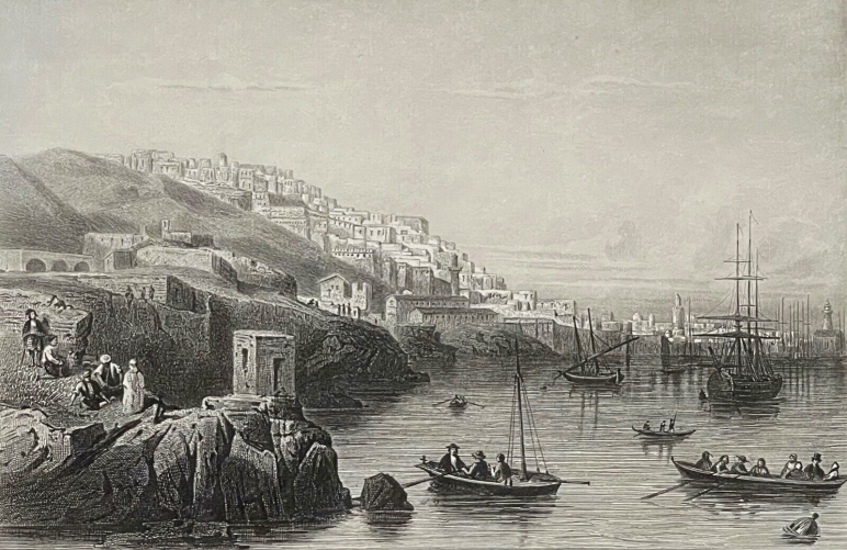 alger_algerie_en_1863_gravure_de_chaillot_xixe