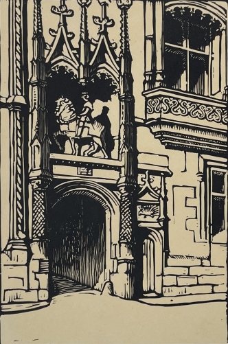 chateau_de_blois_porte_par_etienne_gaudet_1891-1963_loir-et-cher_france_1926