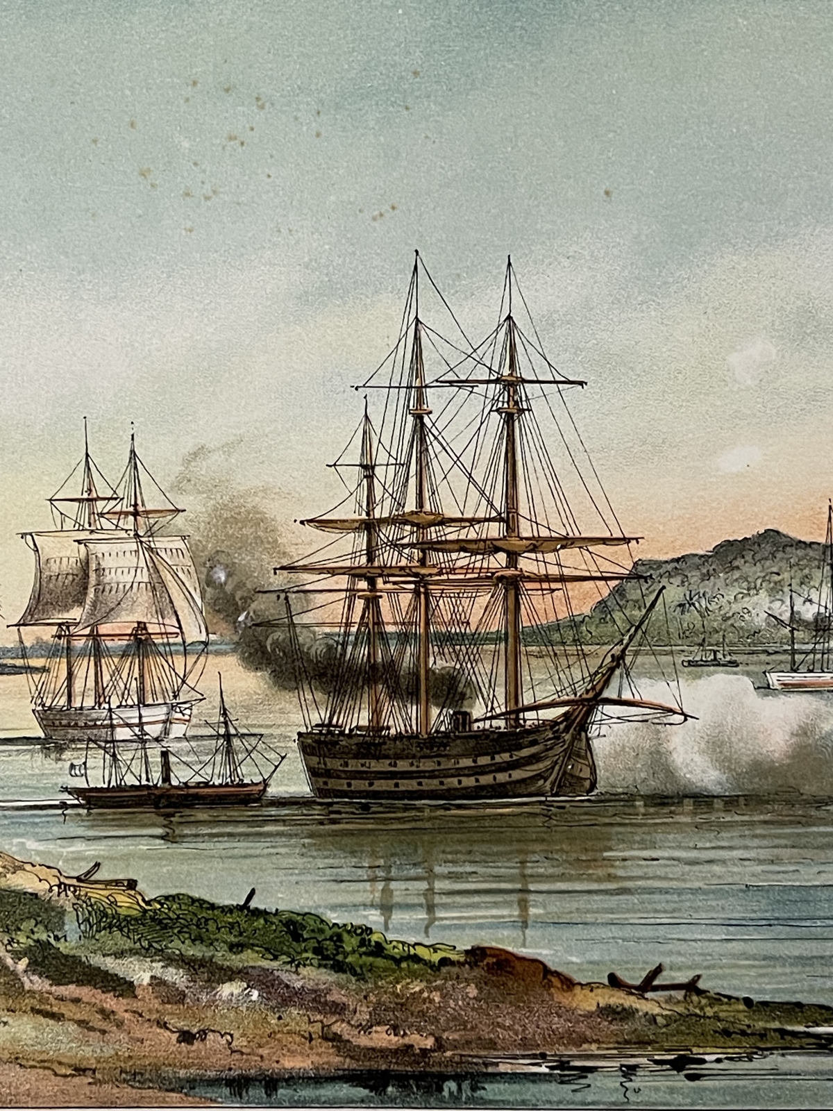 vietnam_guerre_du_tonkin_1883-_1886_bombardement_de_hue_gravure_vers_1890