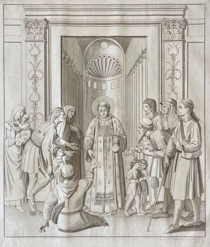 fra_angelico_saint_laurent_distribue_laumone_tommaso_piroli_1750-1824_vatican
