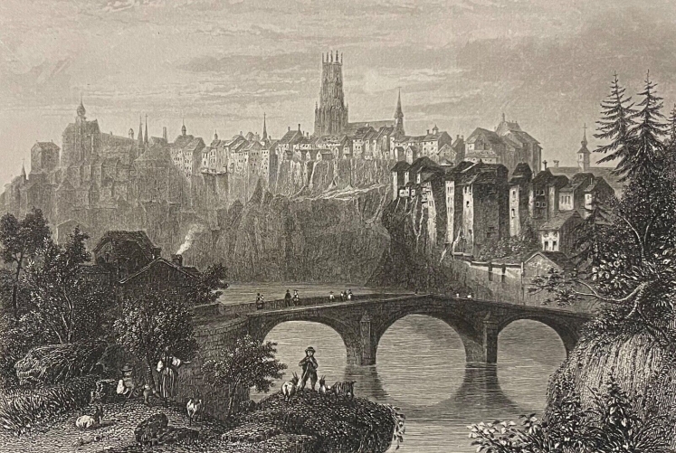 fribourg_switzerland_alpes_freiburg_gravure_1836_suisse_graveur_schroeder