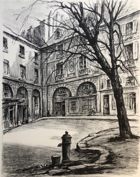 versailles_rene_aubert_1894-1977_litho_1951_signee_crayon_