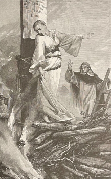 jeanne_darc_rouen_30_mai_1451_jeanne_au_bucher_guerre_de_cent_ans_gravure_1887