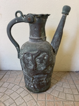 gargoulette_d_esclave_cuivre_etame_xvii_xviiie_esclavagisme_rare_restaurations