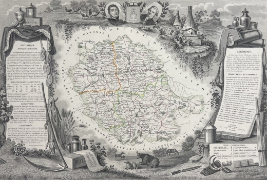 tarn_occitanie_departement_en_1850_languedoc_france