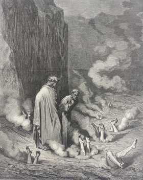 la_punition_de_lsimonists_divine_comedie_dante_dapres_gustave_dore_1868_enfer