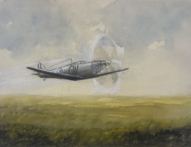 avion_de_chasse_france_dewoitine_d_520_aquarelle_vers_1940_guerre