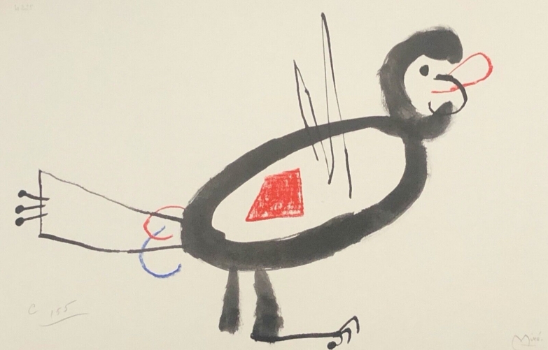 joan_miro_enfance_d_ubu_oiseau_infanzia_di_ubu_1972_chromolithographie_1987