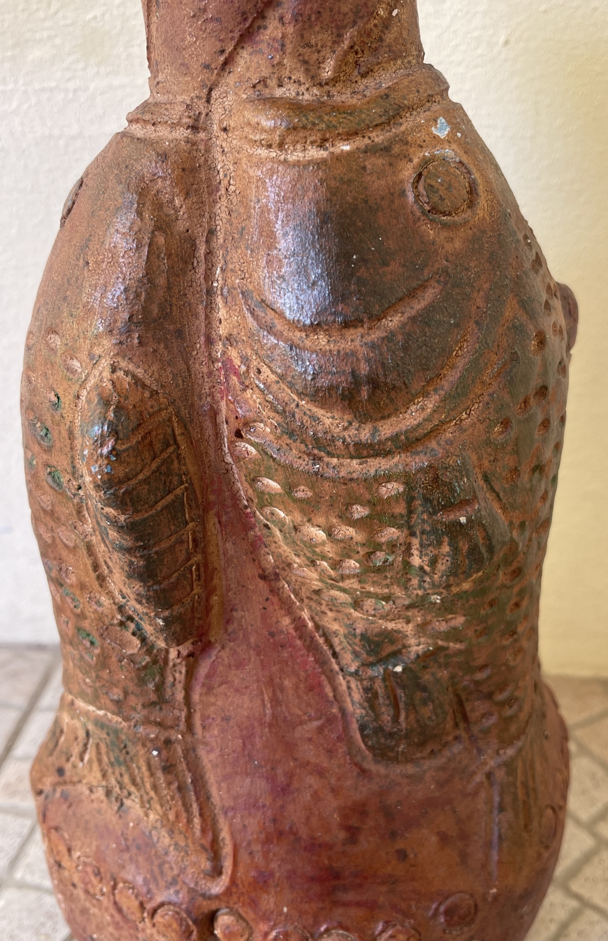 chine_gourde_aux_poissons_33,5_cm_de_haut_terre_cuite_china_copie_?
