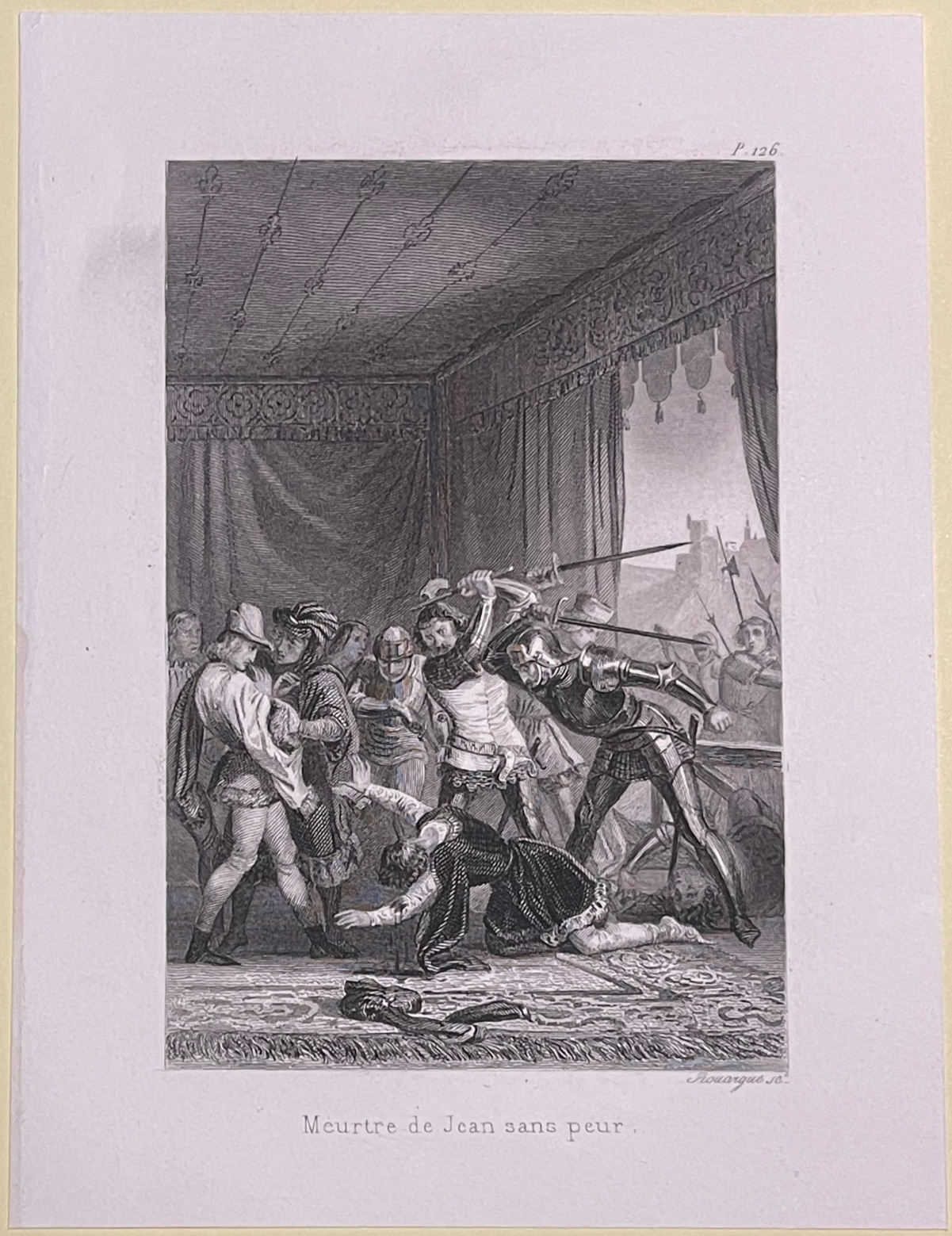jean_sans_peur_assassinat_1419_duc_de_bourgogne_charles_vii_1835_france