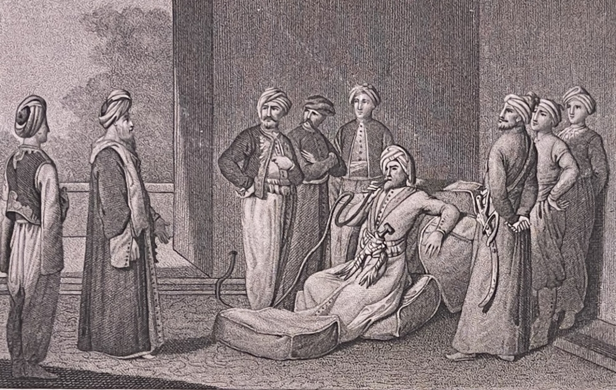 arabie_saoudite_le_cherif_de_la_mecque_donne_audience_a_ali_bey_vers_1821