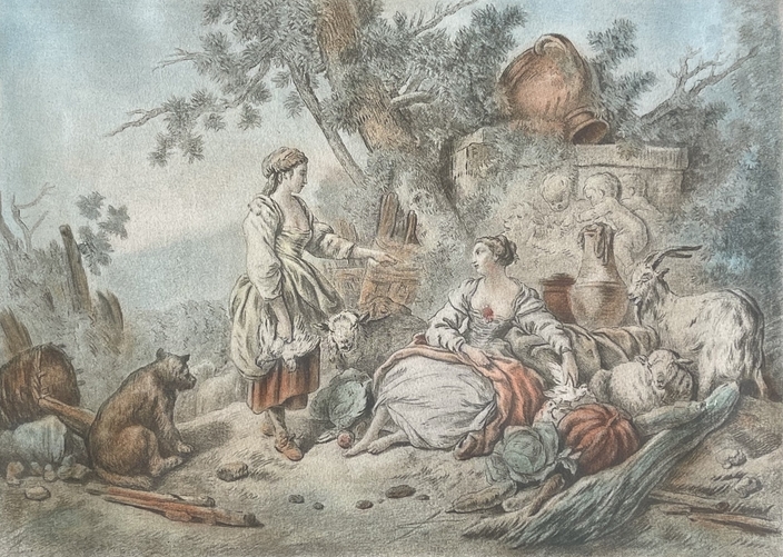 la_conversation_des_fermieres_graveur_briceau_dapres_baptiste_huet_vers_1810
