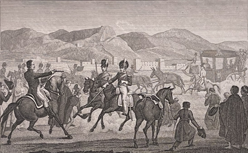 bresil_le_ministre_des_etats-unis_a_rio_de_janeiro_et_reine_du_portugal_1820