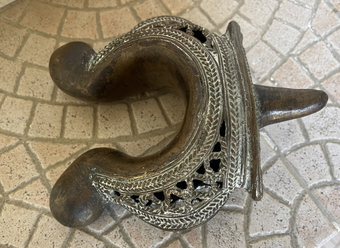 bracelet_royal_kapsiki_cameroun_bronze_bijoux_afrique_940_grammes