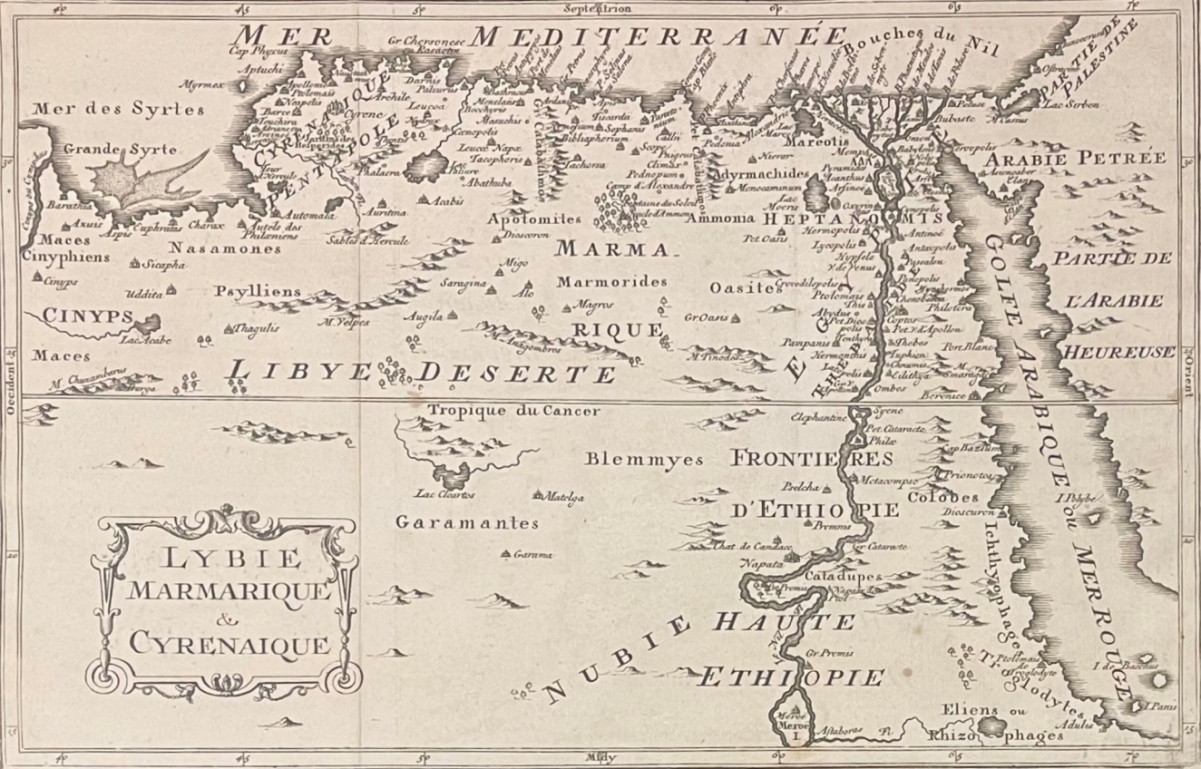 lybie_marmarique_et_cyrenaique_jaques_benigne_1627-1704_1742_afrique_egypte