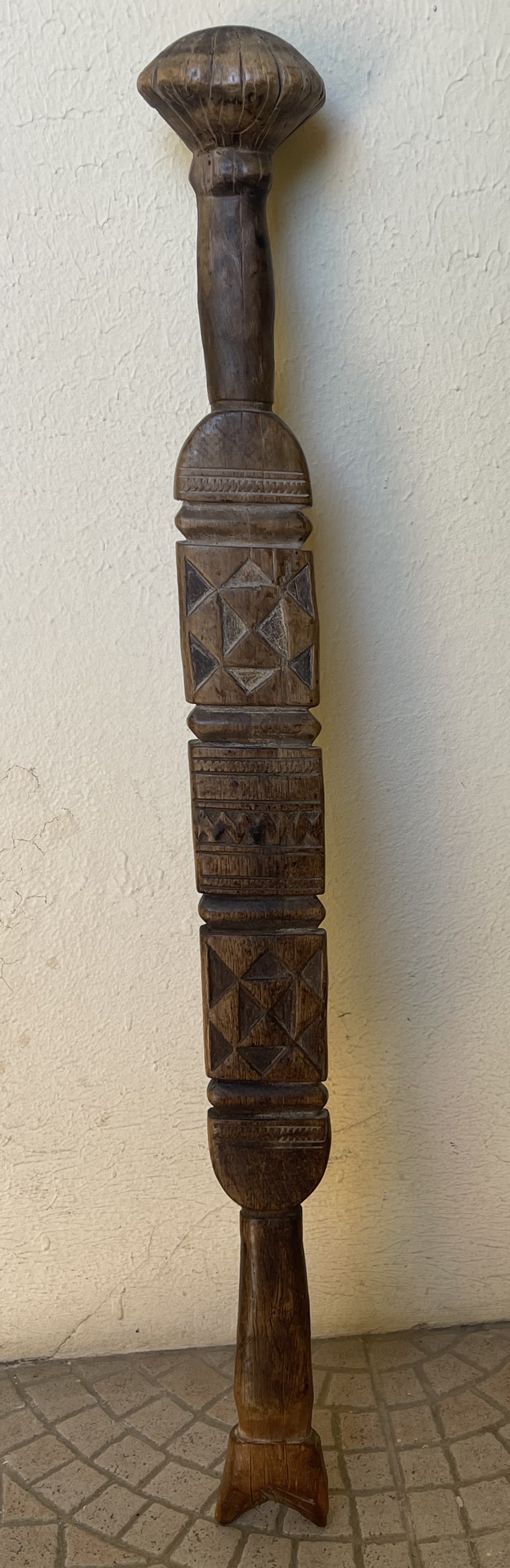 piquet_tente_touareg_niger_mauritanie_mali_libye_piece_ancienne_61,5_cm_afrique