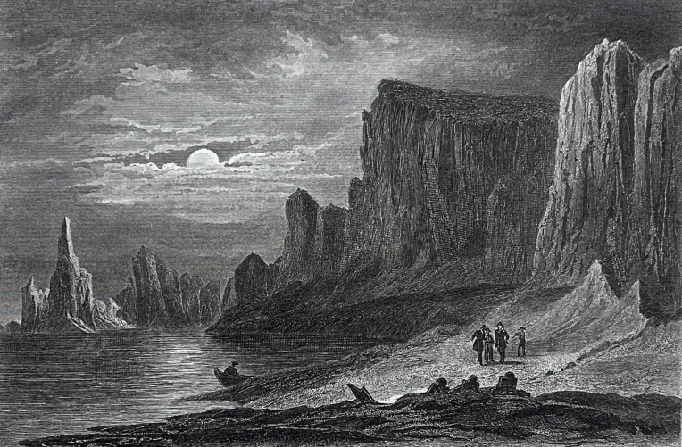 canada_arctique_ile_beechey_premier_quartier_d´hiver_de_franklin_1830