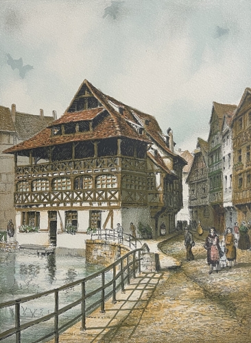 strasbourg_rue_du_bain-aux-plantes_dapres_barday_1942_alsace_bas-rhin_france