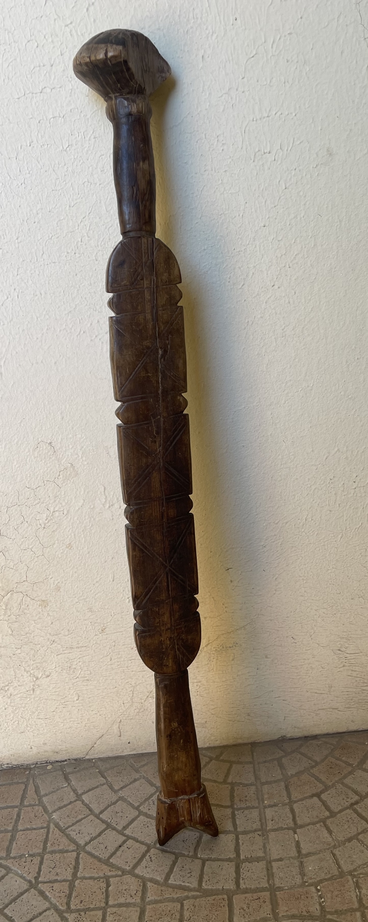 piquet_tente_touareg_niger_mauritanie_mali_libye_piece_ancienne_61,5_cm_afrique