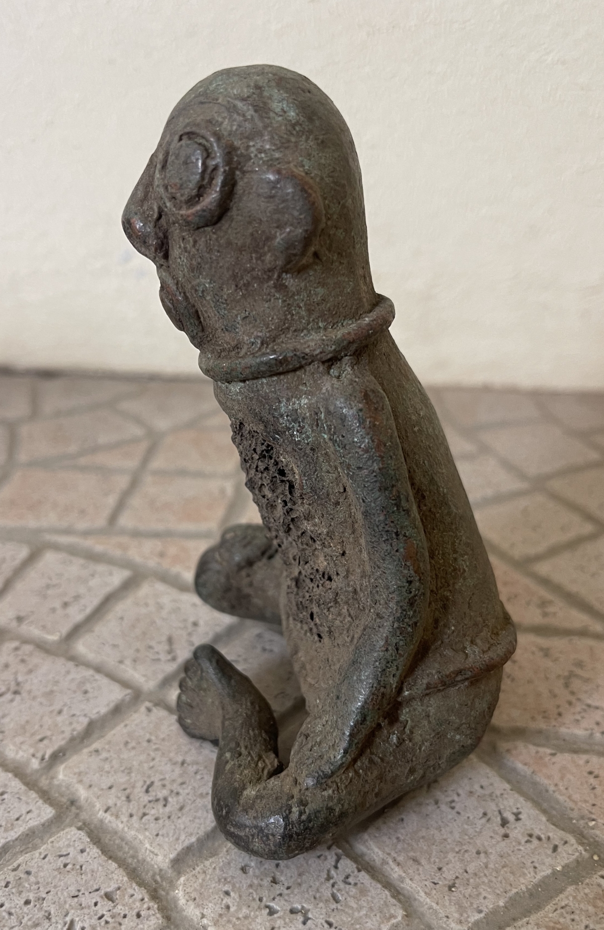 art_premier__statuette_bronze__tikar_cameroun__h_10,8_cm__afrique__animisme_animiste