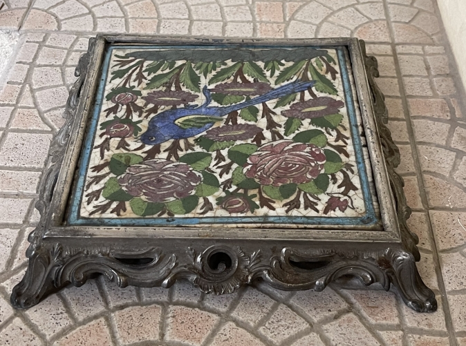 dessous_de_plat_carreau_ceramique_xix_eme_perse_ottoman_iznik_oiseau_fleurs_19th