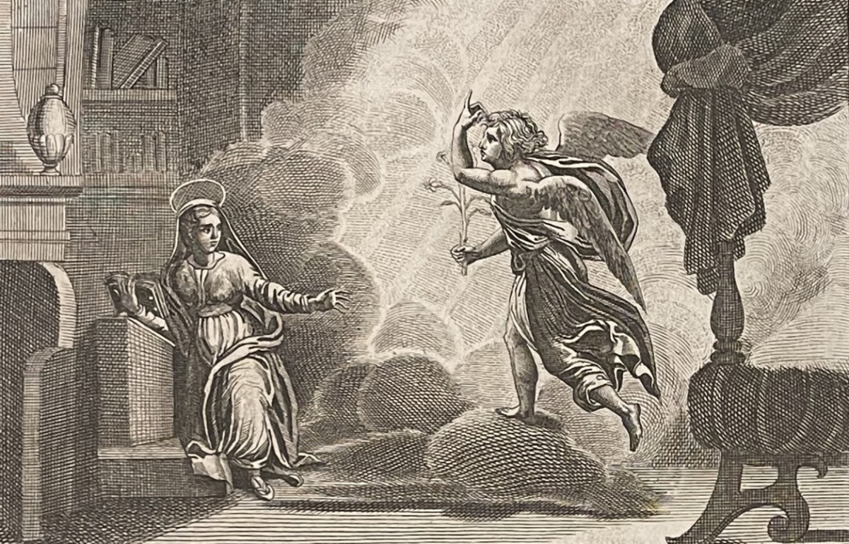 annonciation_lange_gabriel_a_marie_de_sa_maternite_gravure_vers_1810