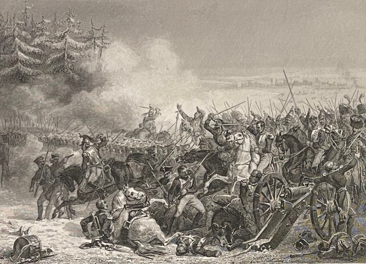 eylau_1807_napoleon_bonaparte_charge_cuirassier_bagrationovsk_allemagne_c_1836