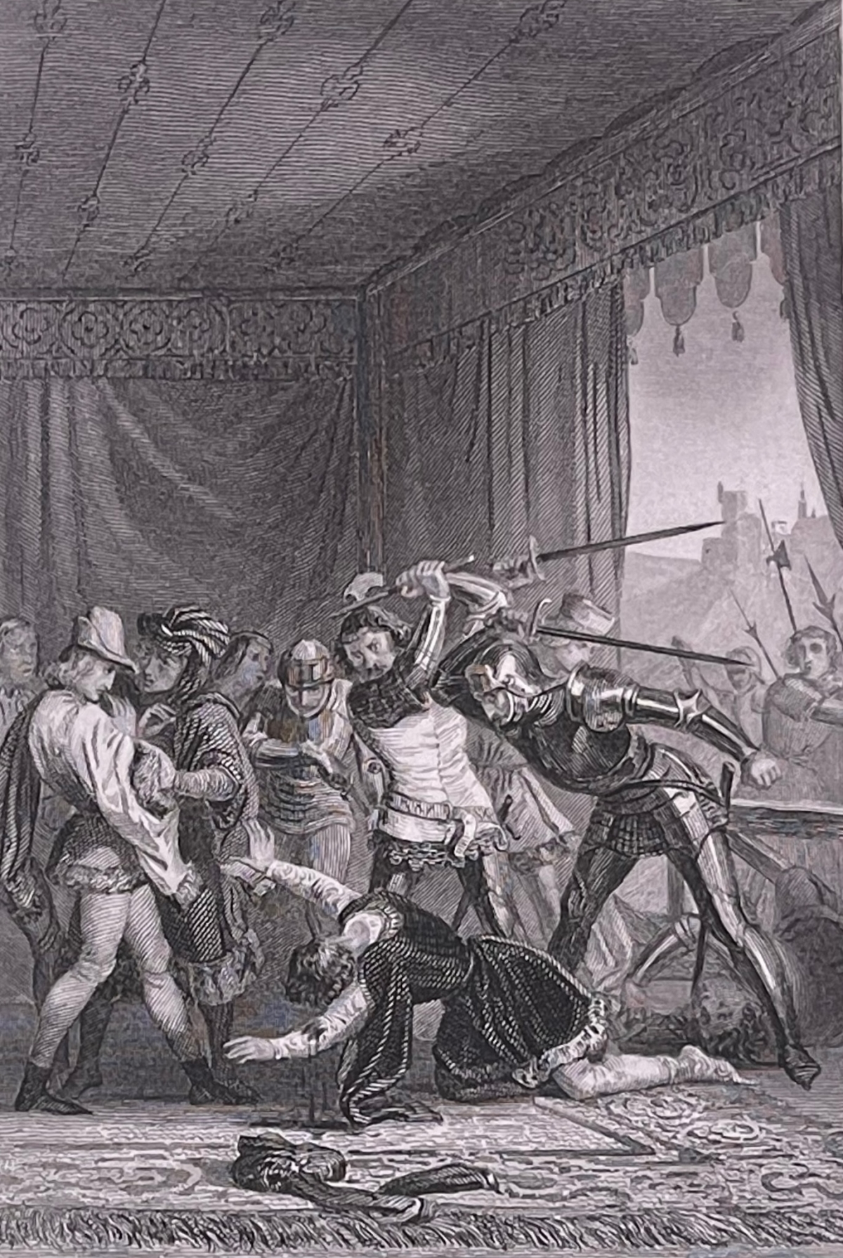 jean_sans_peur_assassinat_1419_duc_de_bourgogne_charles_vii_1835_france