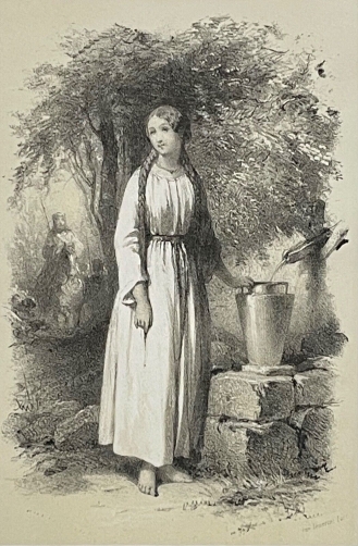 bertrade_de_laon_ou_berthe_de_laon_reine_de_france_lithographie_de_1848_xixe