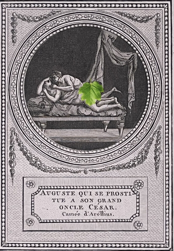 auguste_qui_se_donne_a_cesar_camee_daurellius_gravure_1785_france_rome_italie