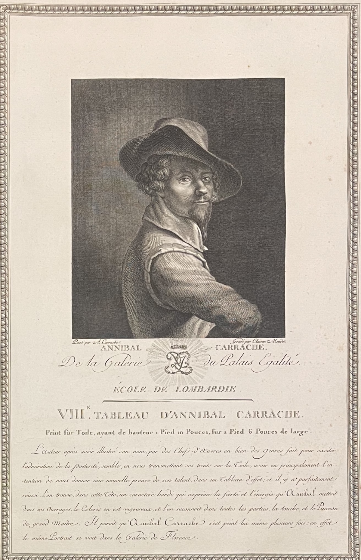 carracci_annibale_1560-1609_autoportrait_gravure_de_1786_par_clairon_mondet