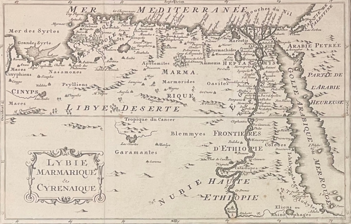 lybie_marmarique_et_cyrenaique_jaques_benigne_1627-1704_1742_afrique_egypte