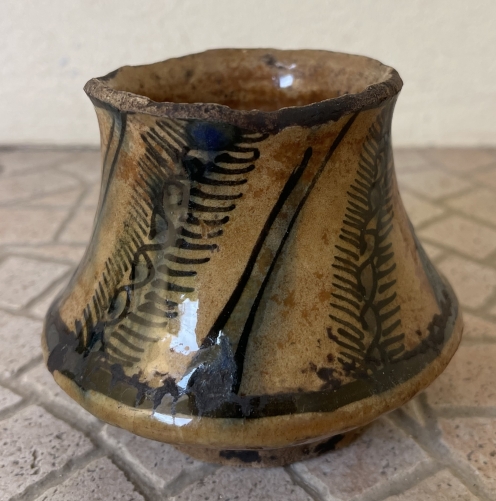 pot_en_faience_perse_art_islamique_glacure_incolore_transparente
