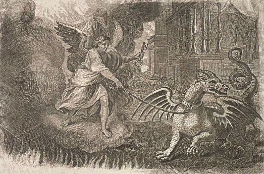 apocalypse_le_dragon_enchaine_gravure_vers_1810