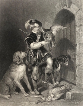 faucon_john_frederick_tayler_1802-1889_le_jeune_fauconnier_grave_sharpe_1863