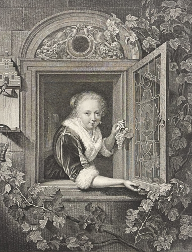 gerrit_dou_la_grappe_de_raisin_dapres_graveur_foster_tirage_vers_1860