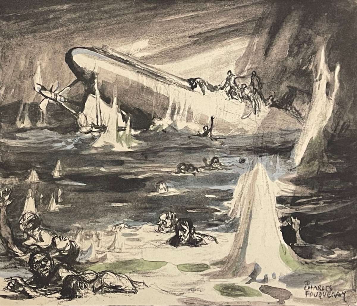 dardanelles_1915_destruction_du_sous-marin_saphir_par_les_turcs_aquatinte_1920