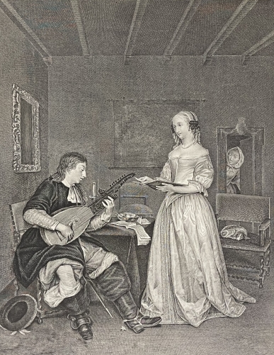 gerard_ter_borch_1617-1781_la_lecon_de_musique_morel_et_lavallee_c_1860_le_luth