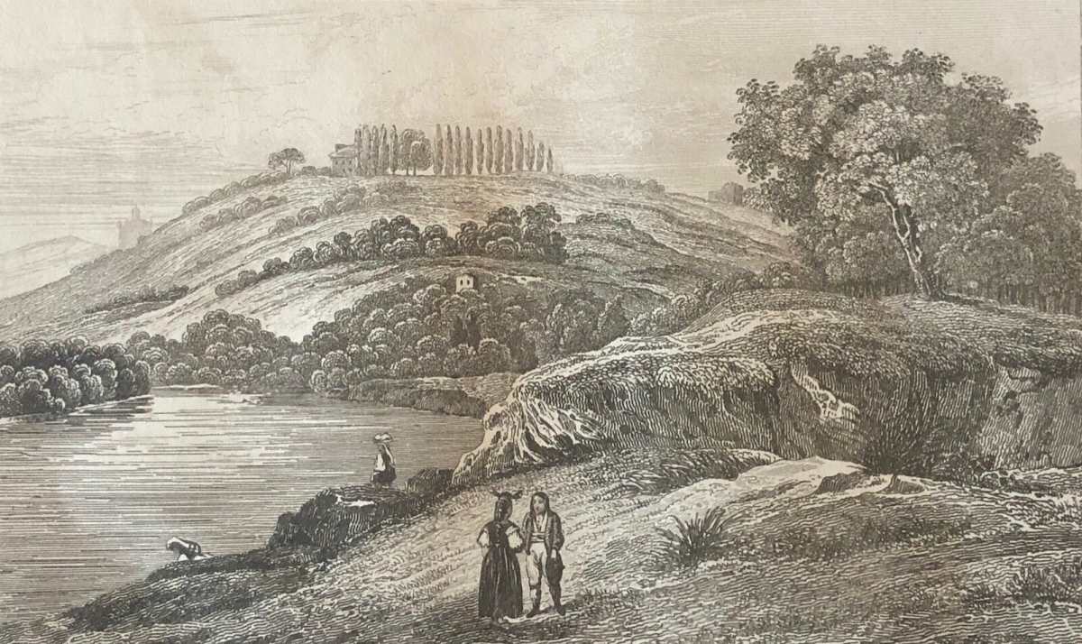 rome_roma_mont_marius_gravure_vers_1850_italie_italia__