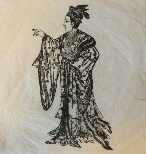 bouddhisme_hindouisme__estampage_xxe_siecle_sur_papier_de_riz_hinduism_buddhism_