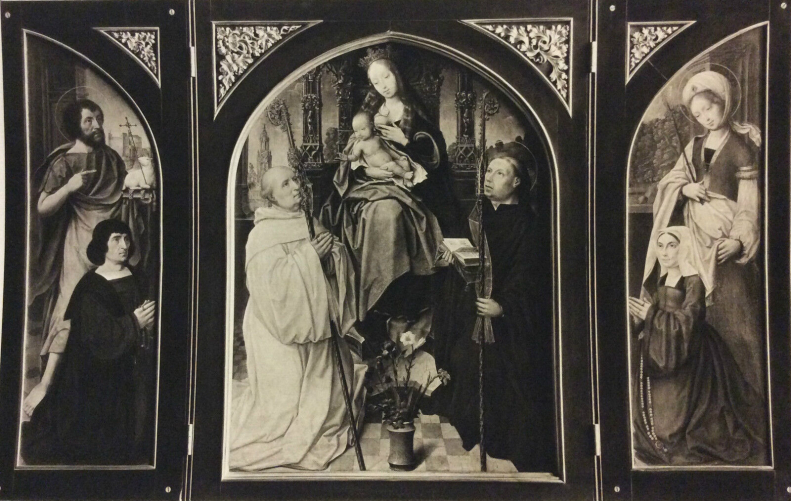 engraving_etching_19th_century_virgin_and_child_with_saint_bernard_and_benedict_