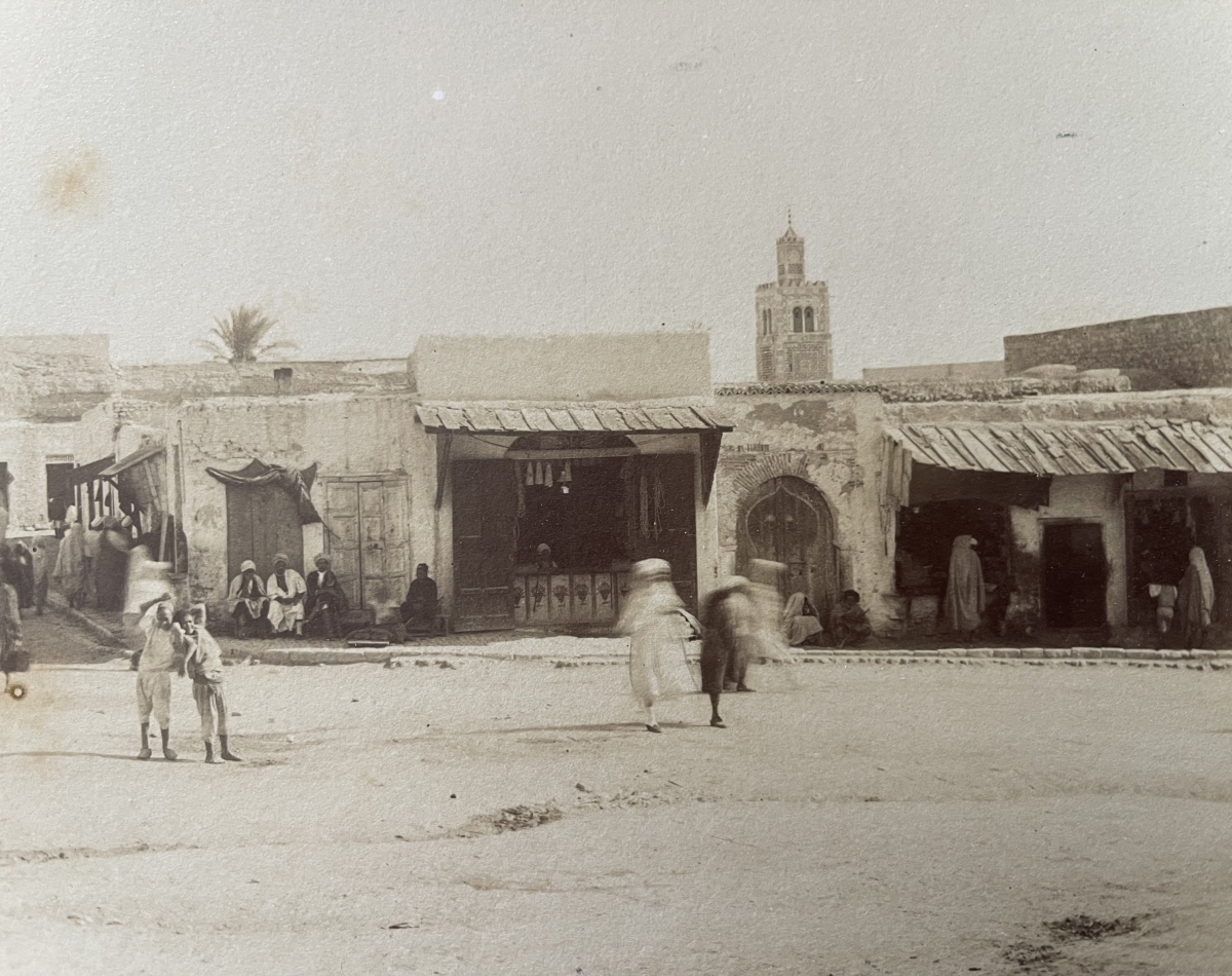 tunisie_tunis_mosquee_de_la_casbah_tirage_albumine_1870_afrique