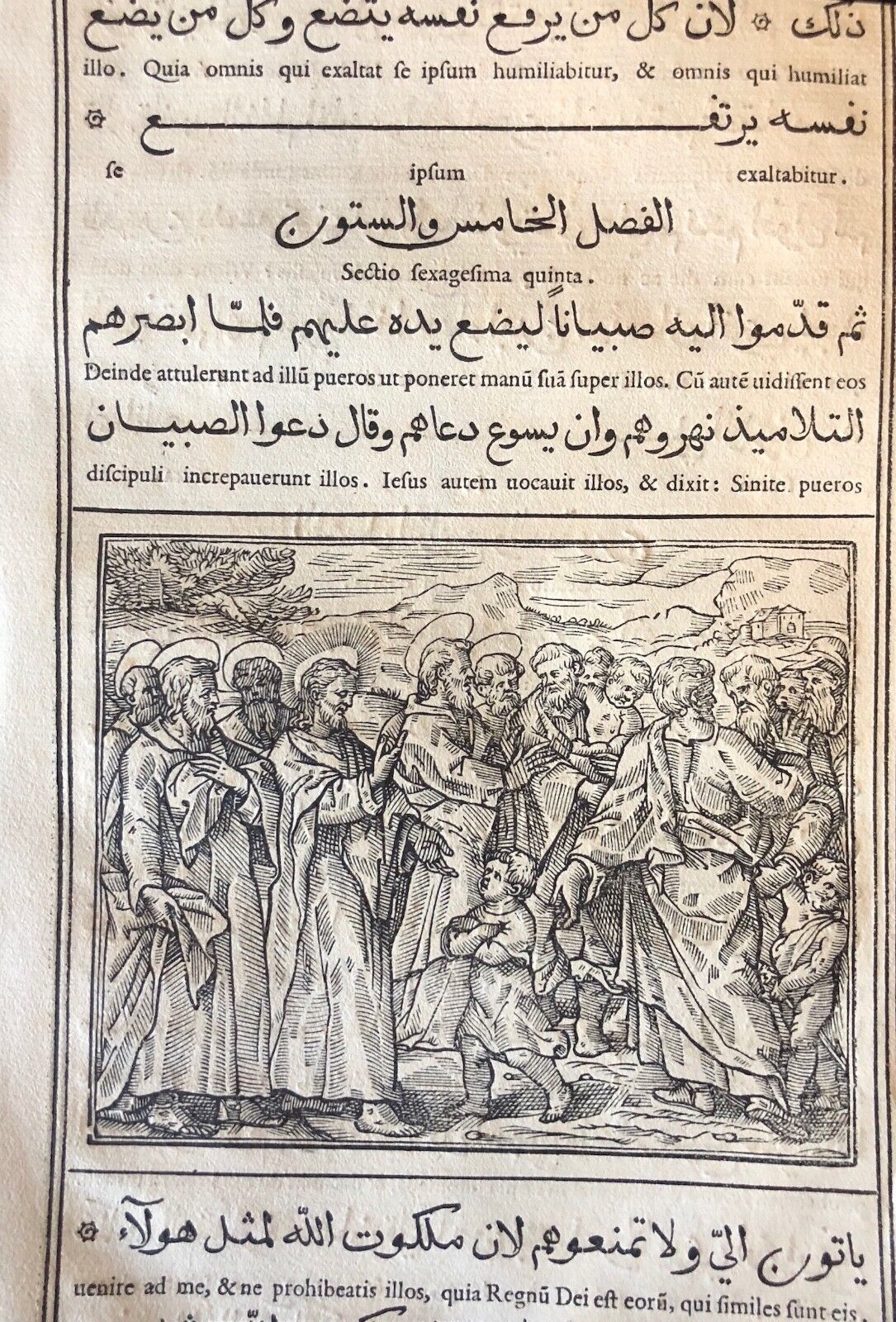 evangiles_arabe_raimondi_1591_tempesta_parabole_roma_jesus_les_petits_enfant