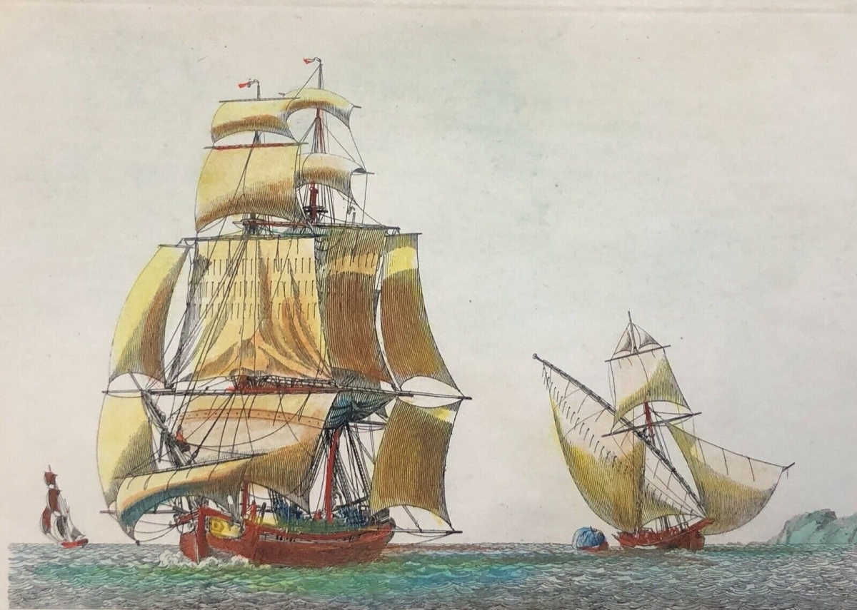 vaisseau_marchand_avec_bonnettes_dehors_et_tartane__vers_1860_marine_