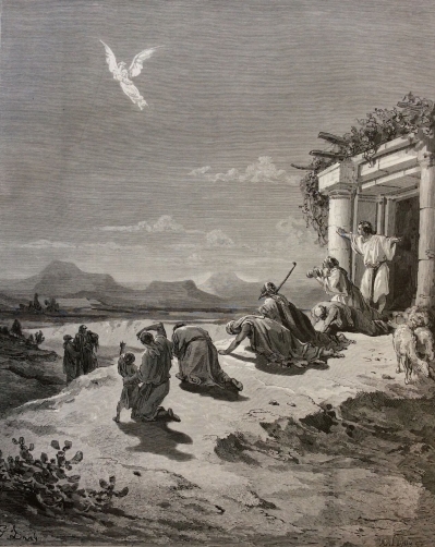 israel__la_famille_de_tobie_voit_disparaitre_l???ange_raphael__gustave_dore_1874_