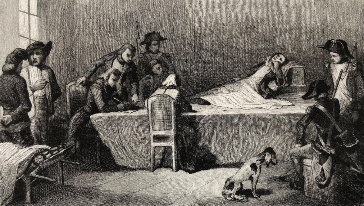 revolution_francaise_1789__gravure_vers_1850__robespierre_blesse,_salut_public_