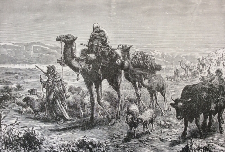 israel,_palestine__arabes_dans_la_plaine_du_jourdain__gravure_sur_acier_1892_